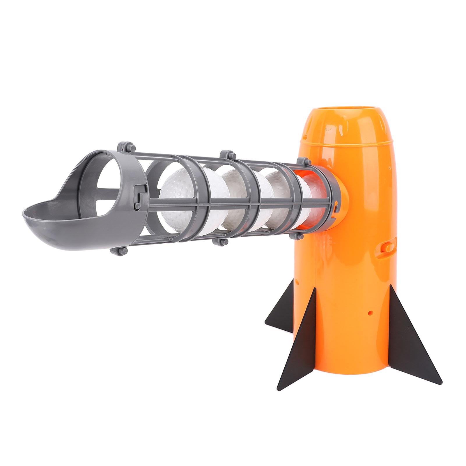 

Автоматическая бейсбольная питчинговая машина Запуск одним нажатием Пластиковый бейсбольный тренажер с 5 мячами и