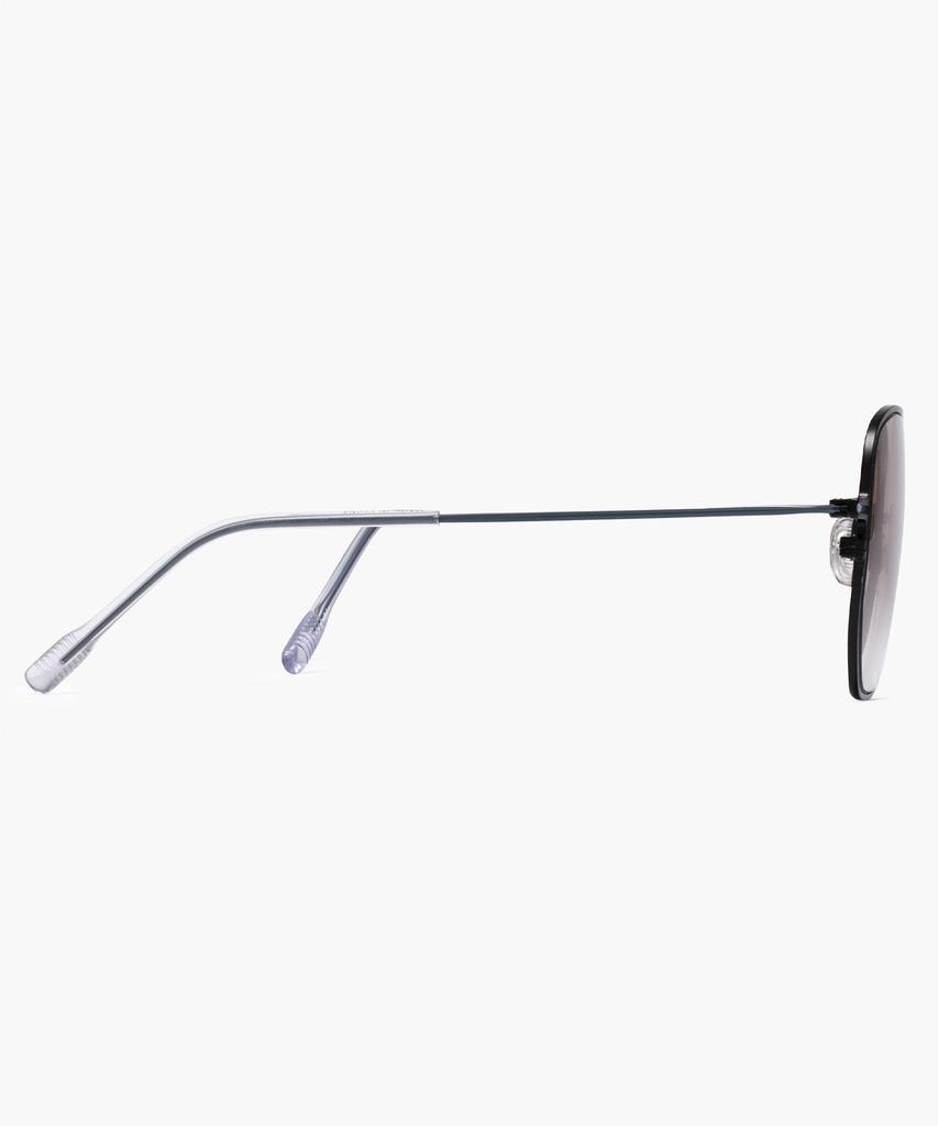 Likkeullou Rc Moon Black Sunglasses Brown