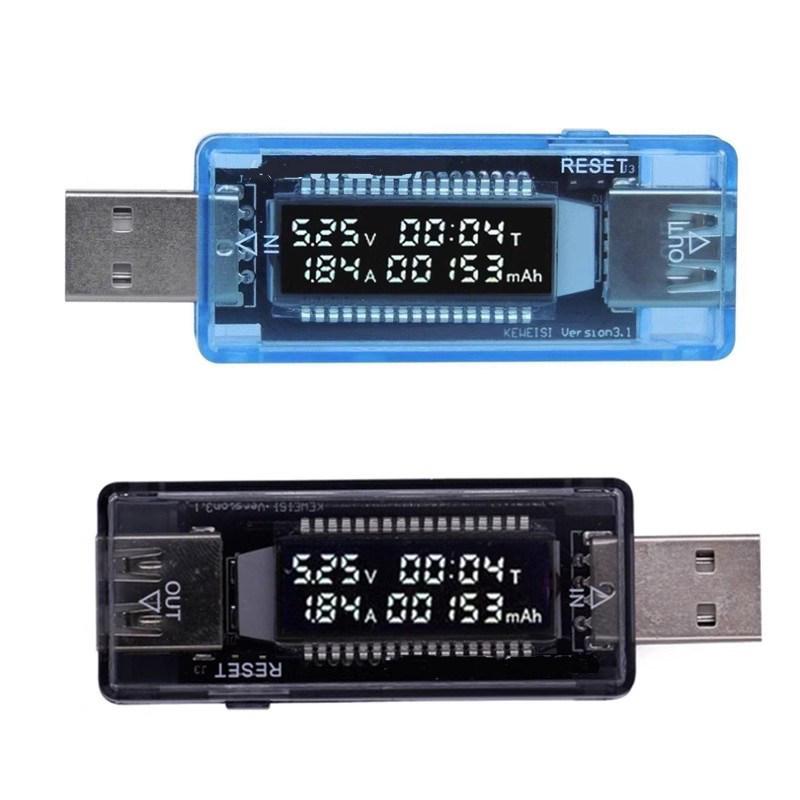 KWS-V21/20 USB Voltage & Current Meter: Power Bank Battery & Capacity Tester