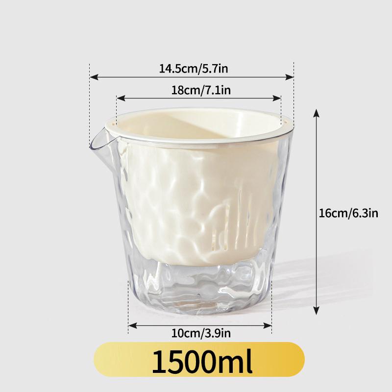Hydroponic Flower Pot Transparent Automatic Water Absorbing Flowerpot Household Plants Self Watering Planter Home Office Decor