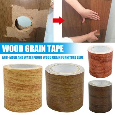 4,57 m/Rolle Badezimmer Reparatur Adhensive Duct Tape realistische Holzmaserung für Möbel Home Decor