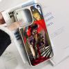 B-border-lands Hot Game Poster Pattern Phone Case for iPhone 16 15 14 13 12 11 Pro Max Sheepskin Silver-edged Protective Case