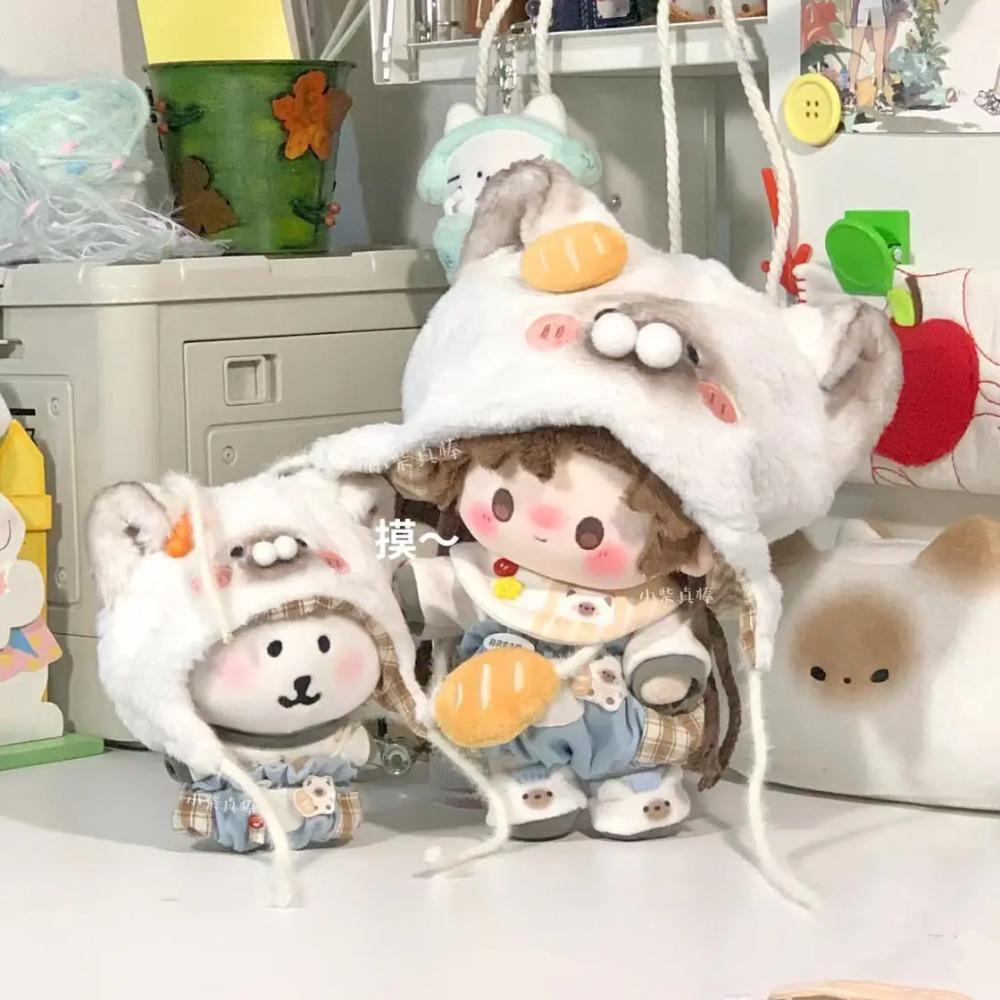 Kitten Baking Bread 10cm 20cm Cotton Doll Changing Clothes No Attribute Clothes Dolls Change Clothes Decorate No Dolll