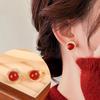 Ankela Red Earrings for Women