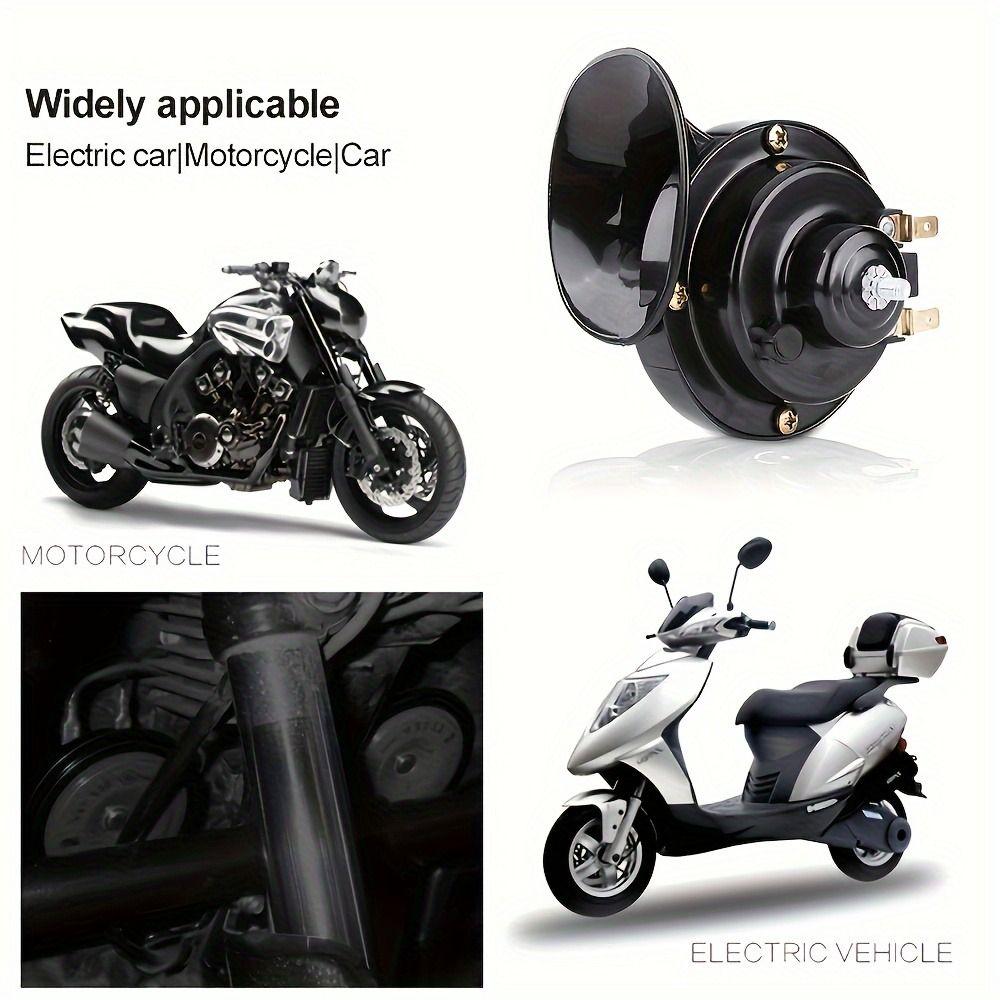 2Pcs 300DB Loud Car Horn 12V/24V Motorcycles Speaker  For Motorcycle Car Truck SUV Boat