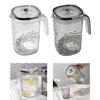 Pitcher with Lid Water Jug 1800 Ml Juice Container Multifunctional Portable