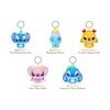 TOP TOY Disney Stitch and Bouncy Plush Pendant Gachapon Blind Box Figure Plastic Model Premium Toy Birthday Gift Stitch Character Collectible
