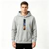 Men's Hoodie, City Architecture Hafen City Print Long Sleeve Pullover Casual Sweatshirt for Daily Wear