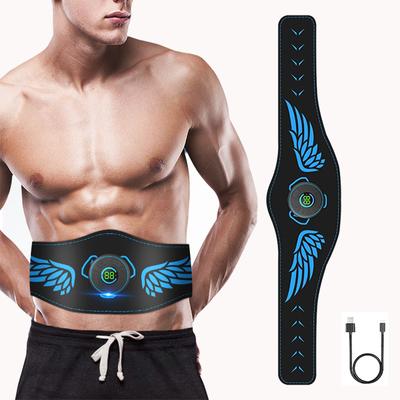 Entrenador abdominal EMS ABS para hombres y mujeres, estimulador muscular abdominal, cinturón de entrenamiento de cintura y vientre, cinturón de fitness para el hogar para moldear el cuerpo y perder peso