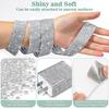 4 Rolls Self-Adhesive Crystal Rhinestone Ribbon, Diamond Bling Ribbons With 2 Mm Rhinestones Sticker For Arts Crafts Wedding