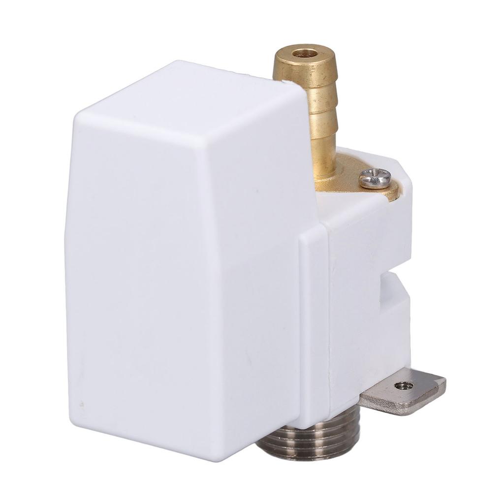 Solenoid Valve DC 12V G1 2 Male Thread Water Inlet Flow Switch Temperature Resistant for Water Dispenser Washing Machine