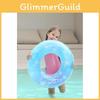 Stock Adult Mermaid Swim Ring New Starry Sky Inflatable Swim Ring Thickened Swim Ring