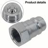 Efficient Hydraulic Connector NPT12 with Self Locking Mechanism for Quick Setup