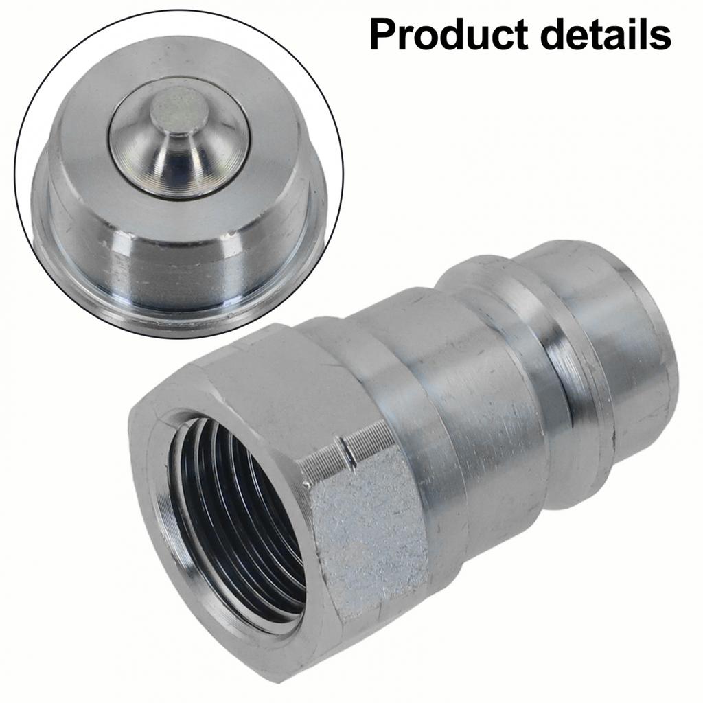 Efficient Hydraulic Connector NPT12 with Self Locking Mechanism for Quick Setup