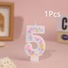 Creative Theme 0-9 Number Cake Decorations Suitable for Home Parties Birthday Party Favors