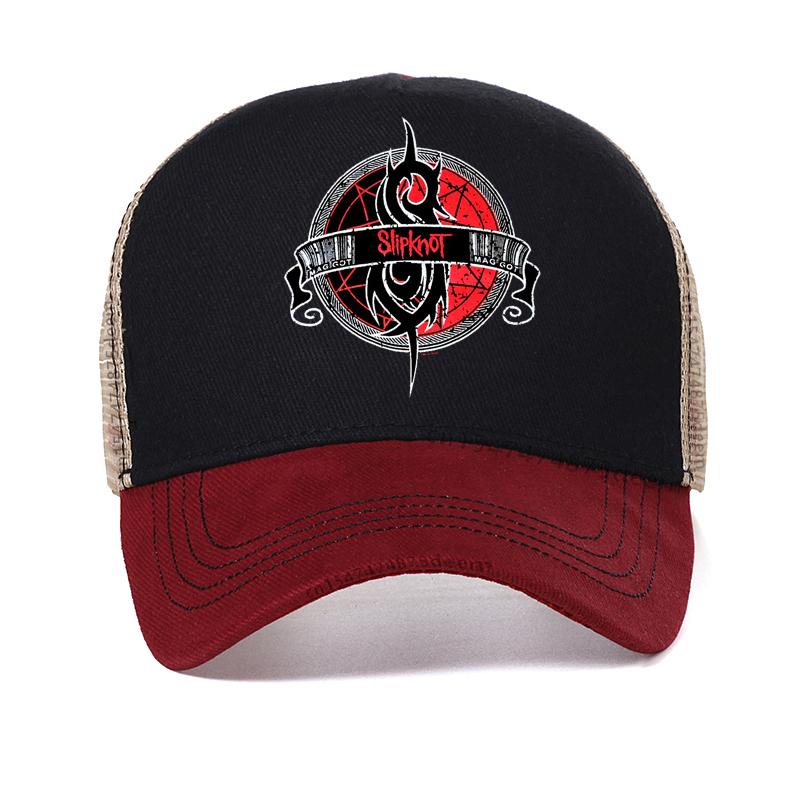 Sommer Herrenhut Slipknot Band Baseballkappe Herren Damen Heavy Metal Hip-Hop Kappe Bereit für die Hölle Tour Y2k Snapback Hüte Garros