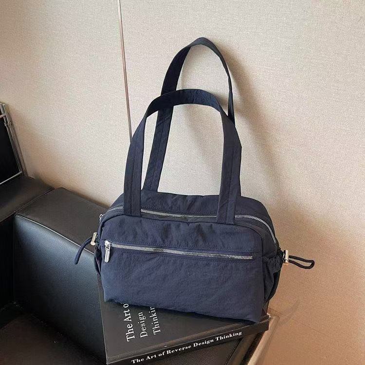 Girls Bag Korean Vintage Fashion Y2K New Nylon Shoulder Bag Purses and Handbags Women