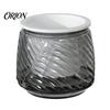 Deep Soil Planting Basin Self Watering Planter with Wick Rope for Indoor Plants, Double Layer Pot Home Transparent Hydroponic Planter, Decorative