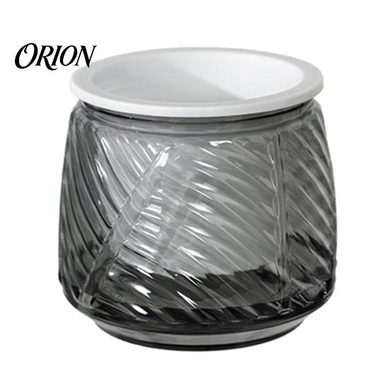 Deep Soil Planting Basin Self Watering Planter with Wick Rope for Indoor Plants, Double Layer Pot Home Transparent Hydroponic Planter, Decorative