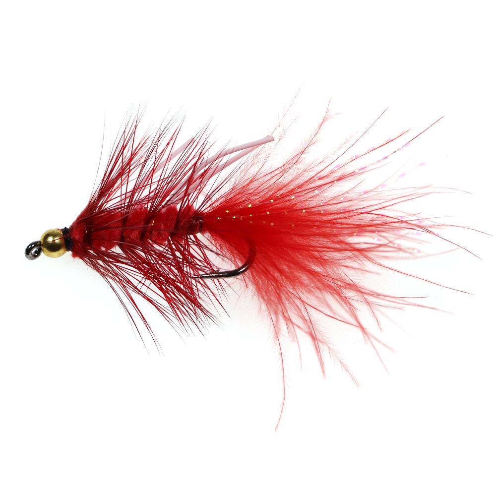 Force Eight Ge Fly Fishing Hook with Copper Head Tinsel for Trout, Salmon, Bass, Asp, Pike