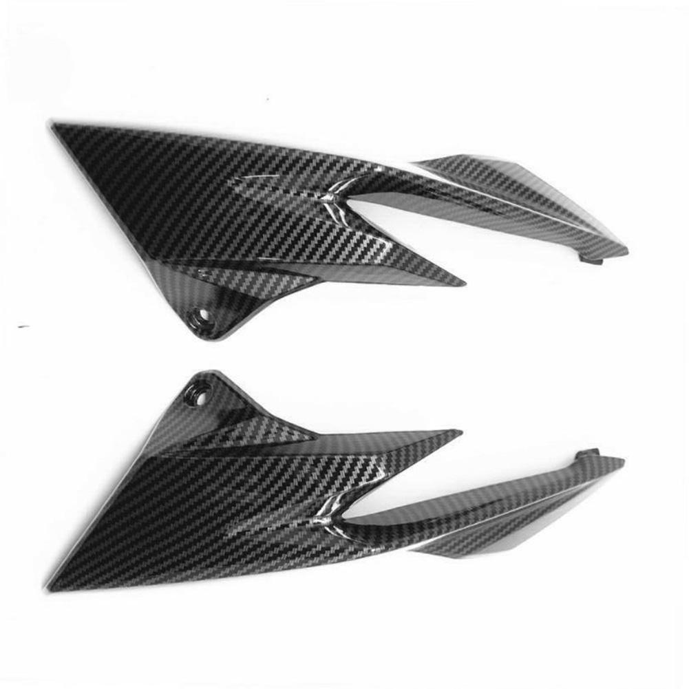 2pcs Carbon Fiber Front Side Tank Air Vent Upper Fairing For Hodna CB500F 2016 2017 2018 Replace Install