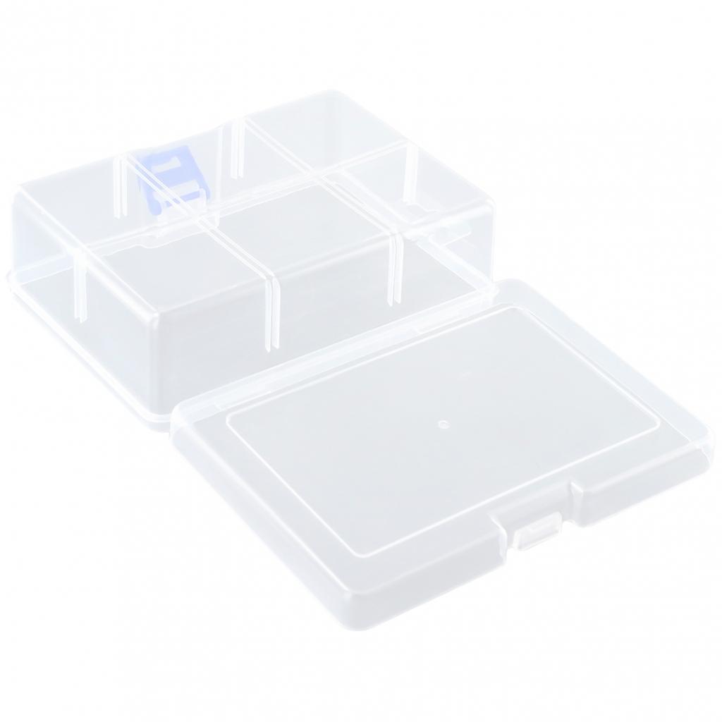 Container Storage Box Dustproof Organizer Necklaces Accessories Transparent