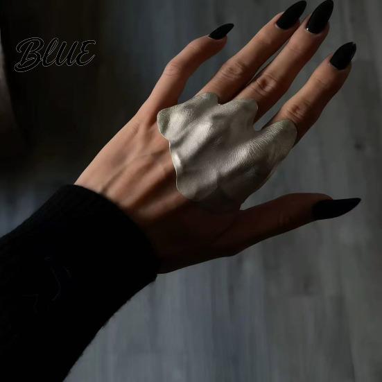 Exquisite Craftsmanship Ring Finger Adjustable Fit Irregular Pleated Joint Durable