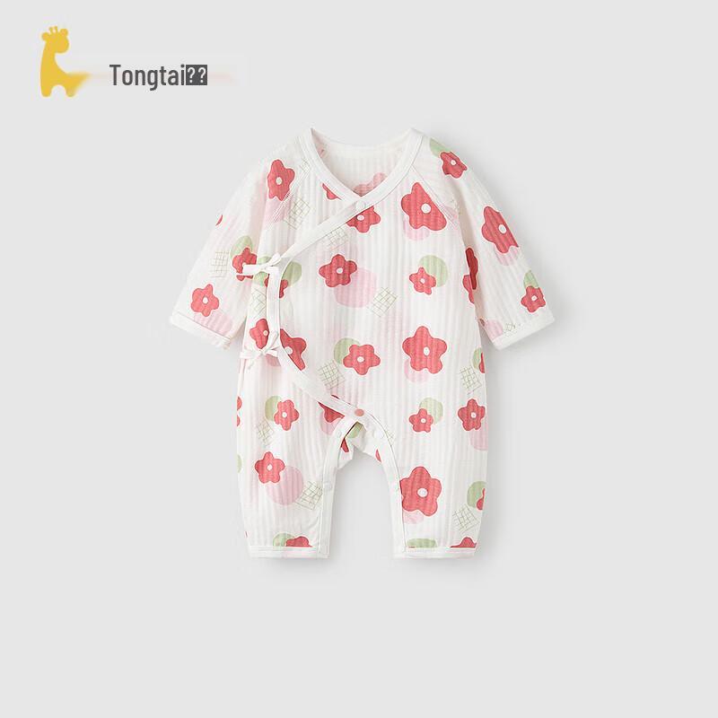 TONGTAI Newborn Pure Cotton Butterfly Romper 52cm
