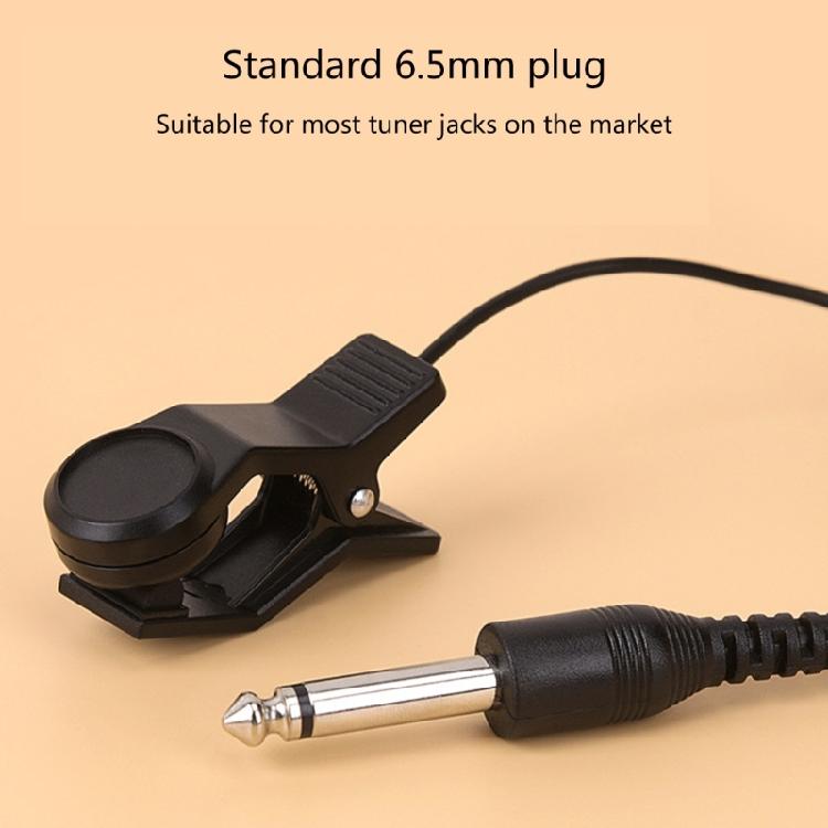 Acoustics Guitar Piezo Pickup Clip On Contact Microphones Piezo Pickup Easy to Use