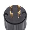 Lock Plug 30A 125V - 250V 4 - Prong Anti - Loosening Generator Plug L14 - 30P for Connecting To a Generator