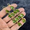 Peridot Gemstone Handmade 925 Sterling Silver Jewelry Earring 3.82" M-2989
