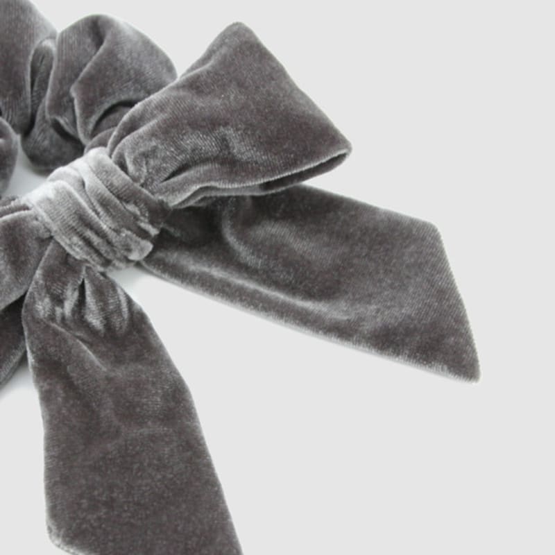 LALA Hair Scrunchie Gopchang-Gray