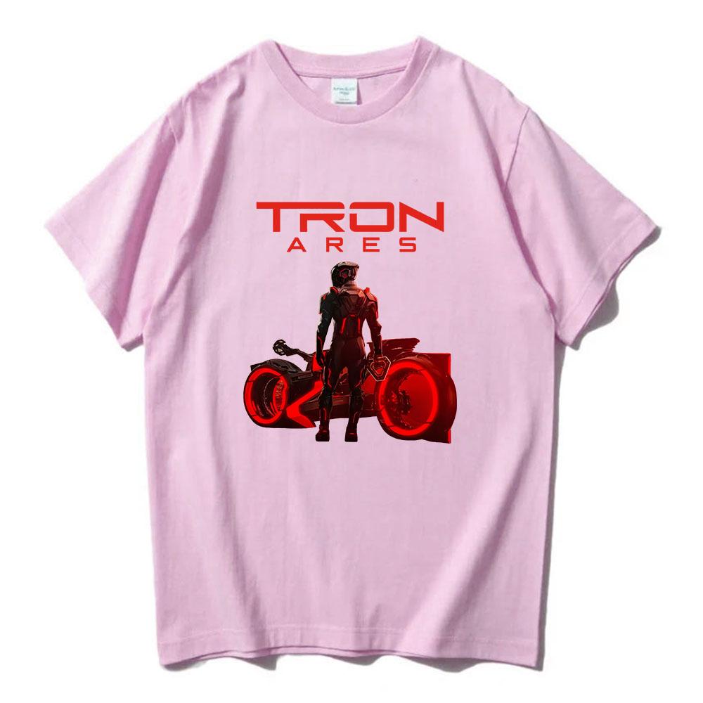 Film TRON Ares Nadruk T-shirty Zespół Rockowy NINE INCH NAILS NIN T-shirt Bawełniany Luźny Krótki Rękaw T-shirt Unisex Odzież Uliczna