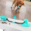 Eco-friendly Cute Novelty Plastic Dog Toys Suction Disc Ball Tug of War Molars Pet Supplies  Factory New