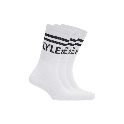 Lyle & Scott Mens Logo Crew Socks (Pack of 3)