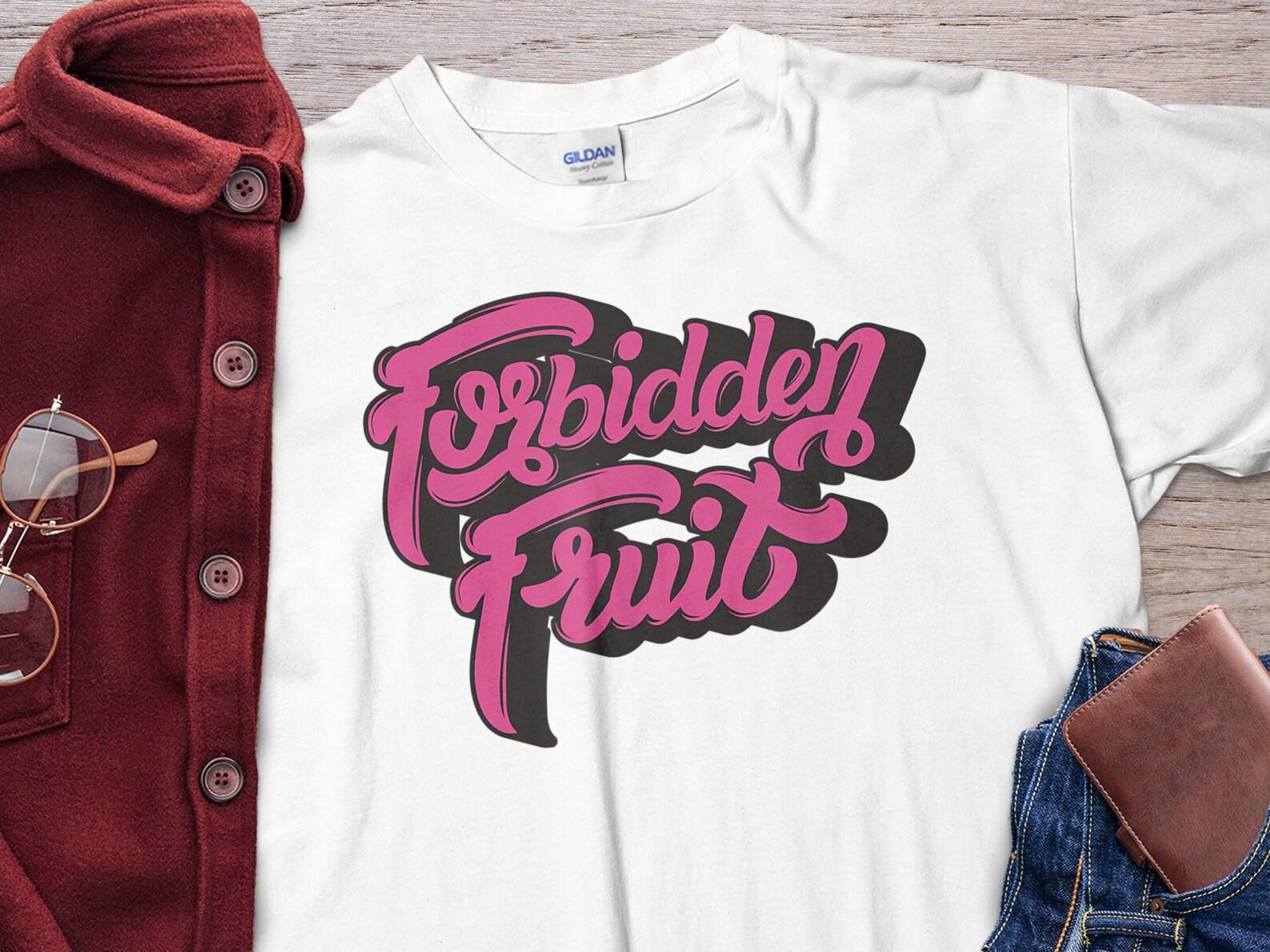 Forbidden Fruit Tee Shirt - Garden of Eden Vintage Forbidden Fruit Unisex T-Shirt S