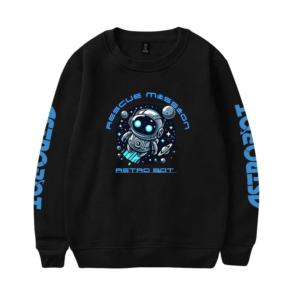 Astro Bot Hoodie Women Men O-neck Long Sleeve Crewneck Sweatshirt Casual Tracksuit Funny Clothes