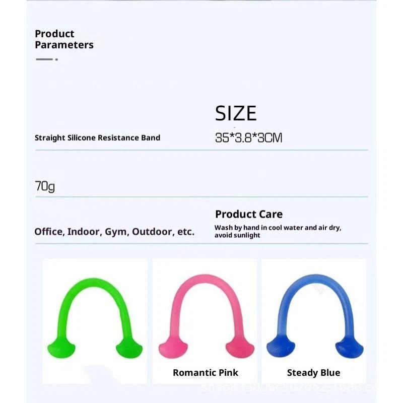 Tpr Stretch Resistance Band With Flexible Durable Build Perfect For Yoga Home Exercise Shoulder Stretching