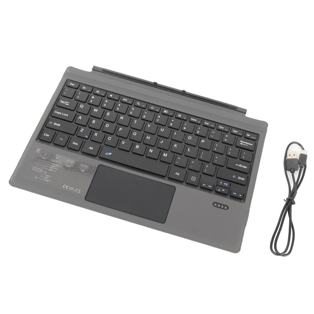 Bluetooth Keyboard Ultra Slim Portable Quiet Typing Magnetic Wireless Keyboard with Touchpad for Pro 3 4 5 6 7