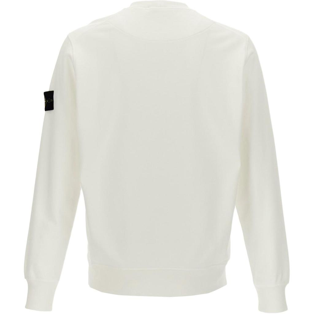 STONE ISLAND Solid Color Logo Long Sleeve Sweatshirt Men Tops K2S156100060S0051-V0093