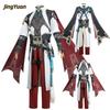 Honkaistar Jingyuan Rail Cosplay Costume Set Halloween Carnival Dress Up Props