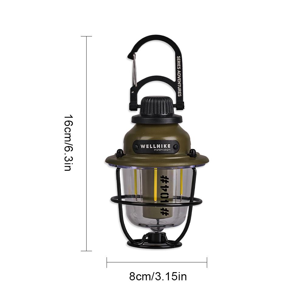 Pinecones Camping Lights with Hook Rechargeable Tent Light IPX4 Waterproof 2000mAh Battery for Outdoor Emergency Fishing Hiking
