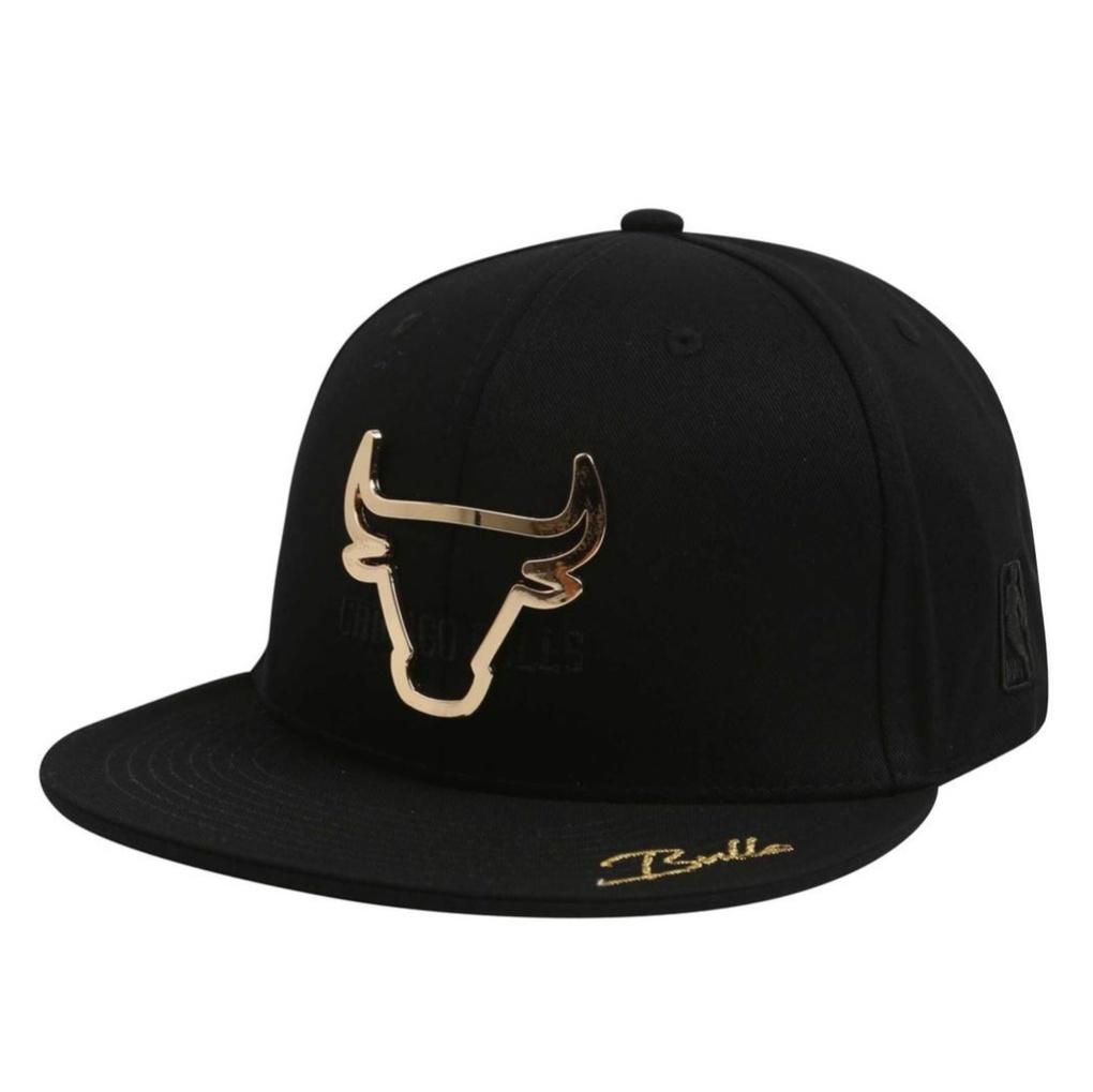 [NBA] NBA Chicago Bulls Outline Metal Snapback N255AP614P