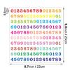 0.5-inch Digital Sticker Small Size Waterproof Vinyl Office Industrial Number Identification Date Digital Sticker