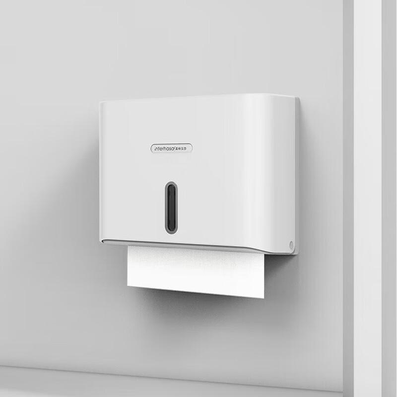 Wall-Mounted Hand Towel and Tissue Dispenser