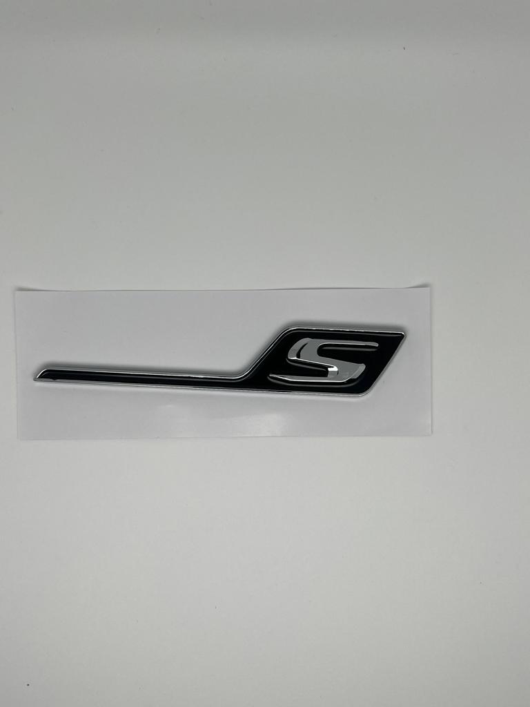Letras de Logo C63S Negras 3D Insignia V8 BITURBO Pegatina Trasera de Estrella para Coche Maletero Emblema AMG Para Mercedes Benz AMG W205 C205 Accesorios
