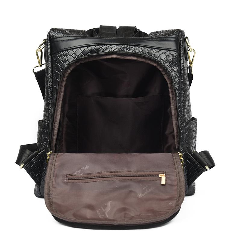 Letter Print Anti-Theft Backpack Large Capacity Women's Backpack Student Schoolbag