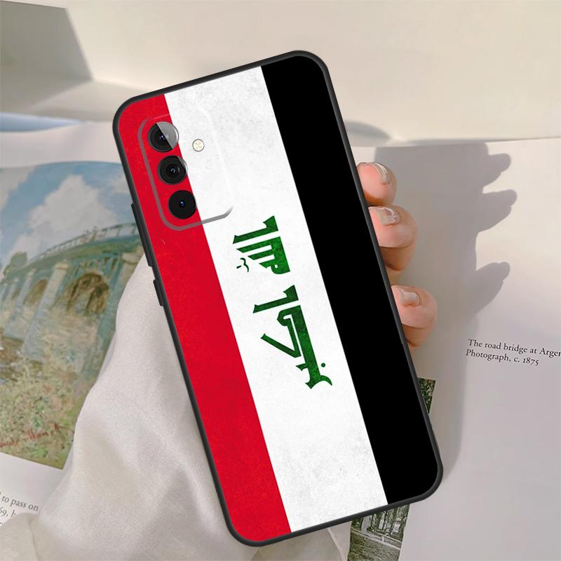 Iraq Flag Case For Samsung Galaxy A52 A32 A12 A22 A16 A26 A36 A56 A06 A55 A35 A15 A54 A34 A14 A13 A53