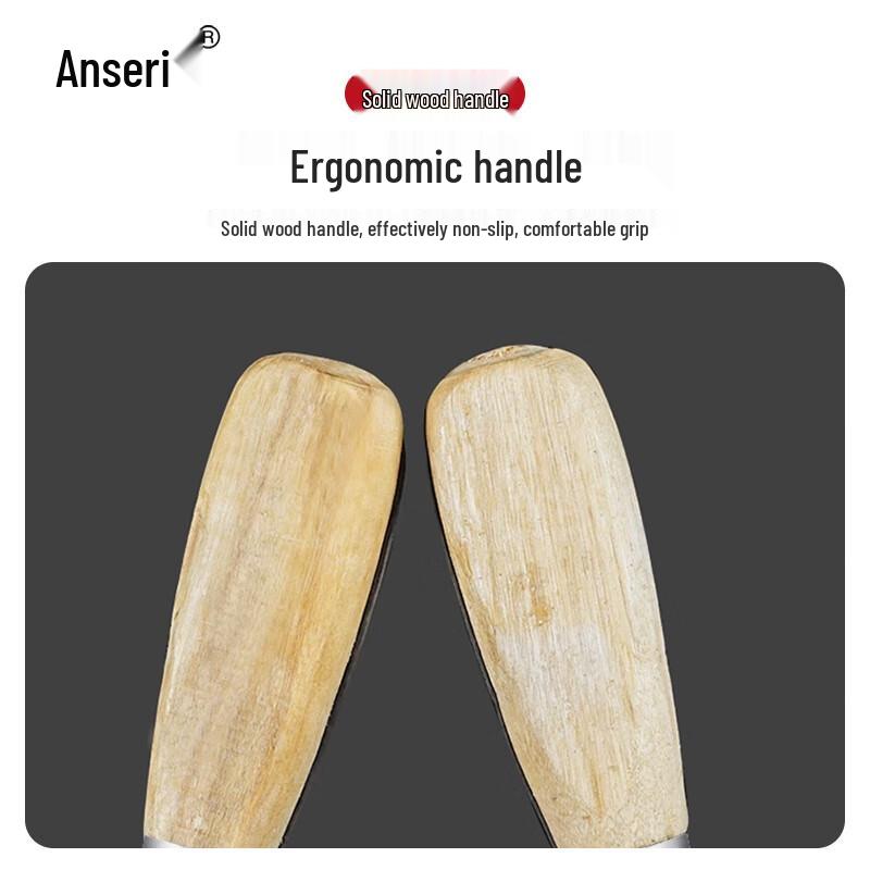 Wooden Handle Putty Knife Scraper (12-Pack)