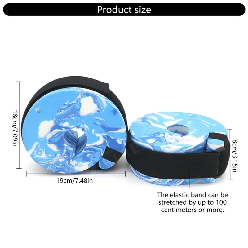 Adjustable Portable Pool Exercise Training Weights Fitness Workout Foam Water Aquatic Cuffs For Swim Fitness Training